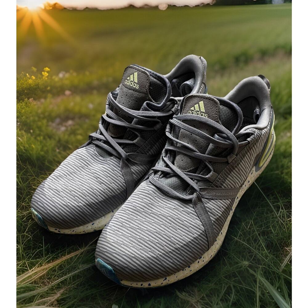 Adidas Solarthon Boost Gray Spikeless PGA Golf Tour Shoes Mens Size 11 Fast Ship